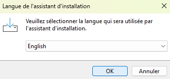 Step 3: Select Language